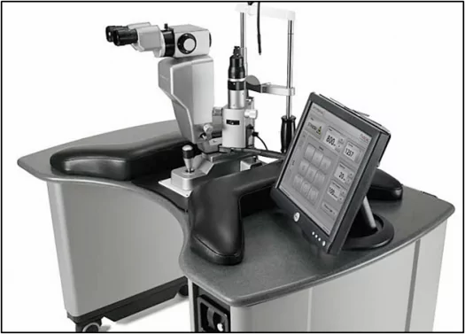 Box build for medical laser eye care equipment